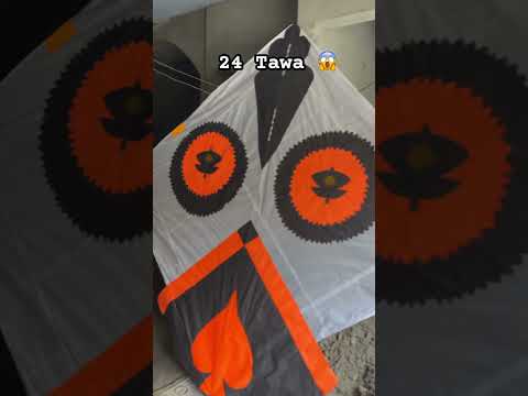 24 Tawa 😱🪁|| ₹1200 ka gudda😳|#kiteflying #amritsar #2024 #ytshorts #kites