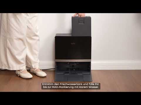 ANKER eufy Saug- und Wischroboter Hydrojet E35 Unboxing und Schnellstartanleitung
