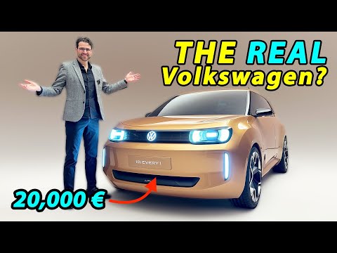 This 20.000 Euro VW ID1 or ID up! is the first Volkswagen with Rivian tech! 😮