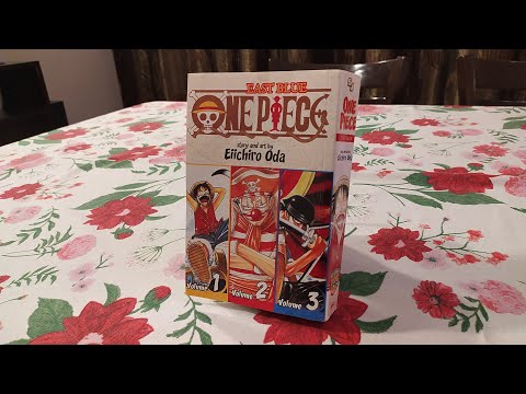 Manga Unboxing - One Piece Omnibus 1 (Vol. 1, 2 & 3)