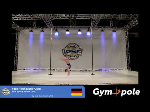 WPSC19 - Pole Sports - Novice Girls - Finja Rolshausen - Germany