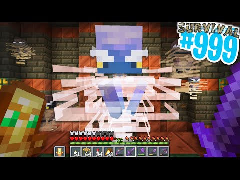 UNBELIEVABLE: ErenBlaze conquers PRIMARY TRIAL CHAMBER - Minecraft SURVIVAL #999