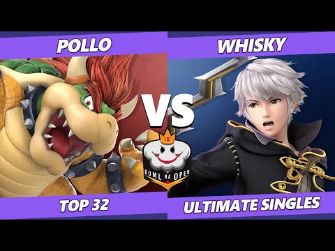 GOML NA Open MX SSBU - Pollo (Bowser) Vs. Whisky (Robin) Ultimate Top 32