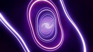 Neon Tunnel Background 4K – Hypnotic Purple & Pink VJ Loop - Hypnotic Glowing Wallpaper