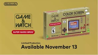 New Super Mario Bros Nintendo Game & Watch, Super Mario 3D All-Stars, My 3 Fav Mario Games, & more