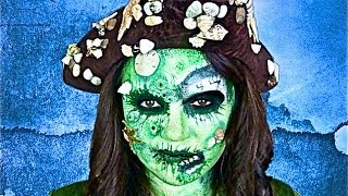 SUNKEN DEAD PIRATE MAKEUP TUTORIAL!