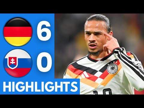 Germany vs Slovakia (6-0) Highlights | UEFA World Cup Qualifiers 2025/26