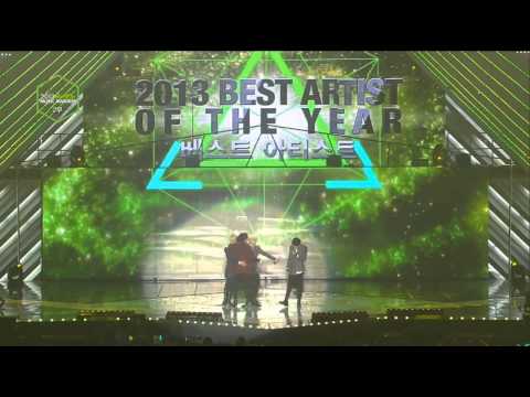 【HD】131114 Melon Music Awards Best artist SHINee 720P