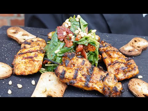 WIESENHOF: Cook it like Timo -  Grillfackeln "Lucky Onion" aus der WIESENHOF Chicken Schmiede