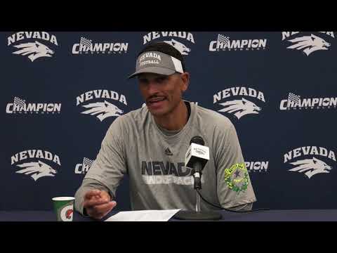 Nevada Football vs  Fresno State Press Conference