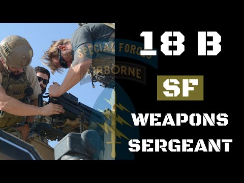 18B Special Forces Weapons Sergeant | Former Green Beret