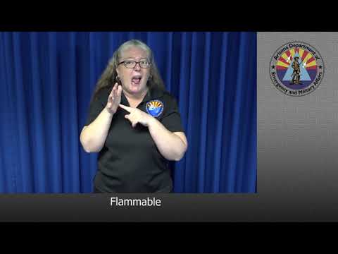 How to Sign Ignitible in Auslan