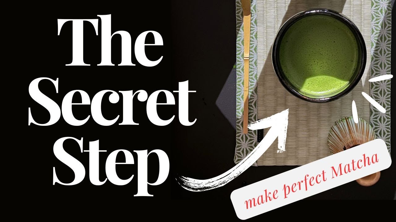 Make Matcha without fail – The one secret step no one knows. (Beginner’s Guide)