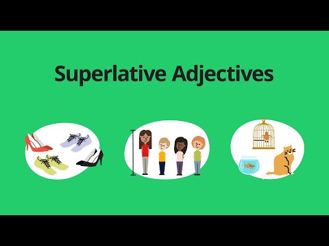 Superlative Adjectives – English Grammar Lessons