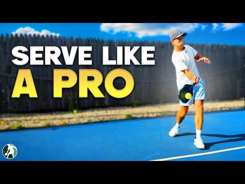How to Serve BIG in Pickleball | With Pro Zane Navratil