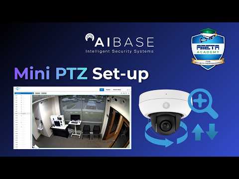 Set up ptz presets auto-tracking