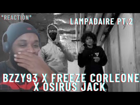 American Reacts to Osirus Jack 667 feat. Freeze Corleone - Lampadaire Pt.2 [REACTION]