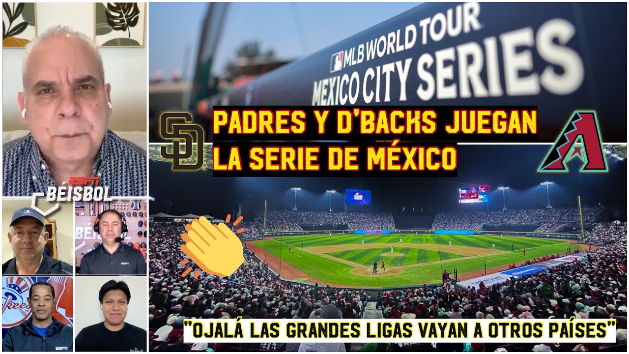 Padres y Dodgers deberían SIEMPRE JUGAR una SERIE de Grandes Ligas en Ciudad d México | ESPN Béisbol