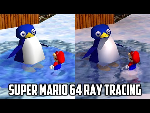 ⭐ Super Mario 64 PC Port - Ray Tracing Comparison