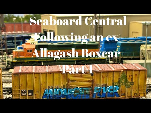 Seaboard Central - Following an ex-Allagash Boxcar Part 1