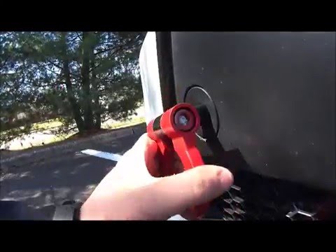 How to install front tow hook (Sort of)