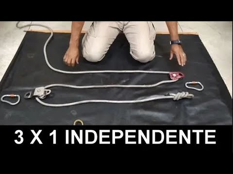 Sistema de vantagem mecânica 3x1 independente