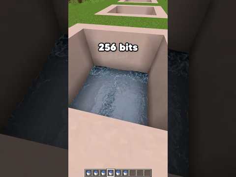 Minecraft Realistic Water Comparison