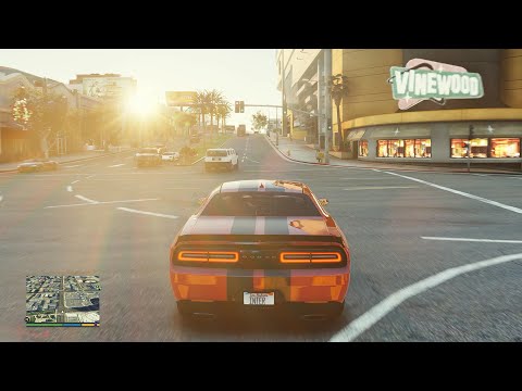 Grand Theft Auto V: 4K Ultra Graphics Gameplay Part 5 - 2022 GTA 5 PC 4K 60FPS