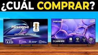 Hisense QD6Q VS Samsung U8000F (Comparación 2026) | Hisense o Samsung Cual es Mejor