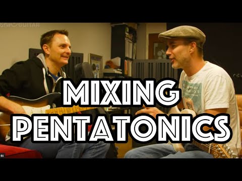 Lee learning to Mix Major & Minor Pentatonics (Captains Privates Lesson 8)