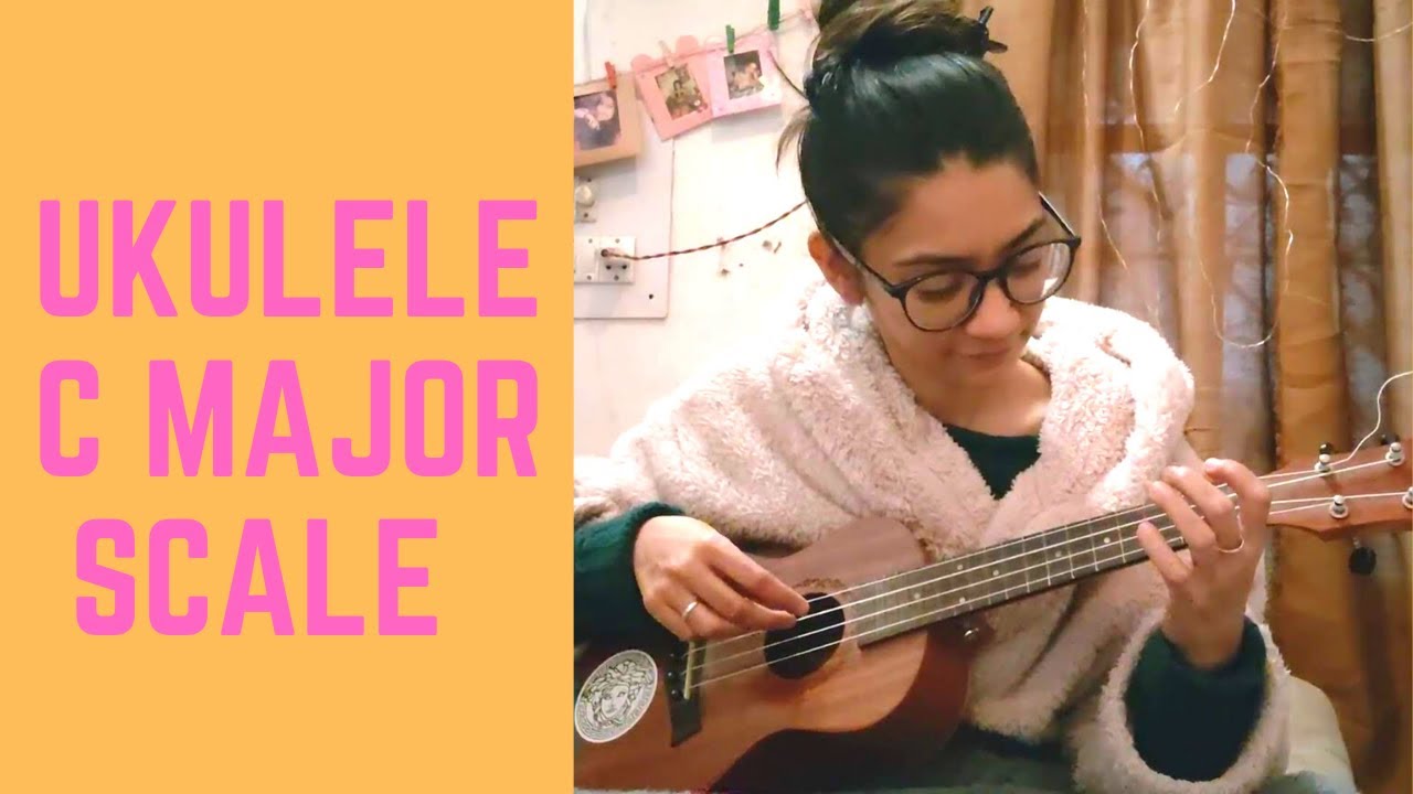Ukulele tutorial for beginners || Ukulele C Major Scale