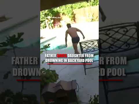 Father SAVES daughter from DROWNING #foxnews #news #us #fox