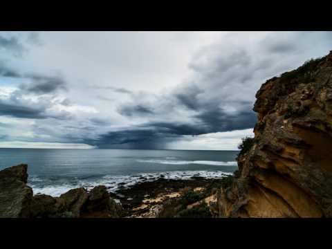 4K Timelapse The Bluff Isolated Storm Cells 26/09/16