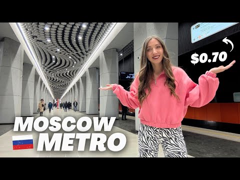 Trying New Russian Metro: The best transport in the world? 🇷🇺 | Russia Vlog