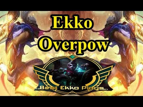 Ekko Overpow SS8 - [EUW] - Best Mid Lane Plays - Ekko Montage - Best Ekko Plays - League of Legends
