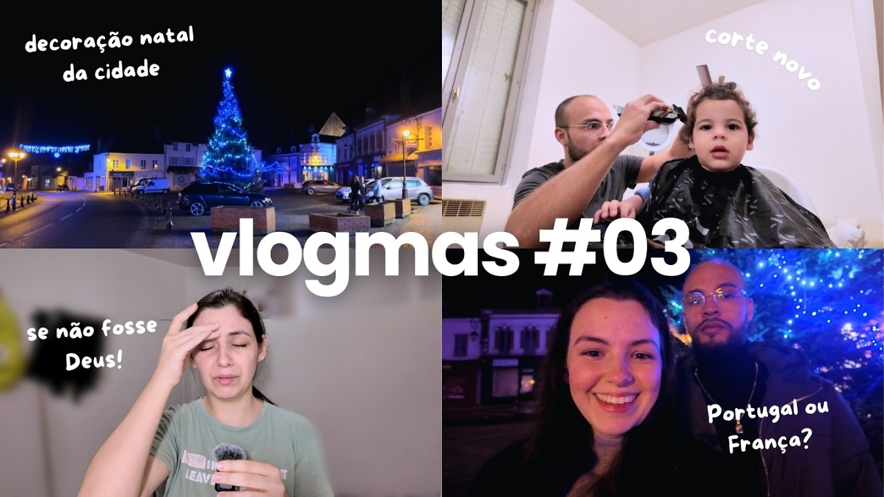 Decoração de Natal na França, novo visual do baby, preferimos Portugal ou França? & Testemunho!