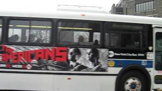 preview picture of video 'Bx12 bus at East Fordham Road and 3rd Avenue'