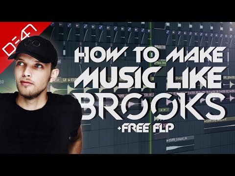How To Make Music Like Brooks - FL Studio Tutorial (+ FREE FLP)
