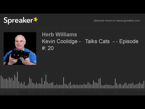 Kevin Coolidge -   Talks Cats  - - Episode #: 20 (part 1 of 2)