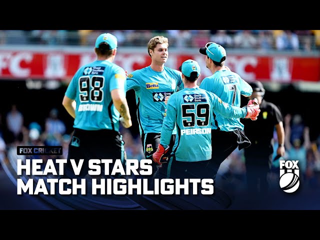 Brisbane Heat vs Melbourne Stars – Match Highlights | 22/01/23 | Fox Cricket