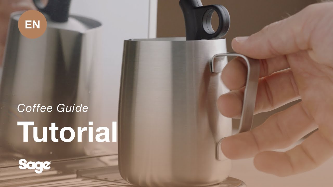 Sådan justeres mælketemperatur og -skumning