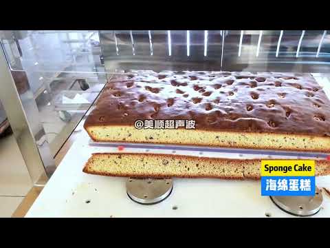 Ultrasonic cake cutting machine - Meishun Ultrasonic