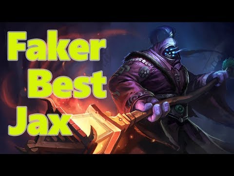 League of Legends Highlights - Faker Test Jax with Co-op vs AI