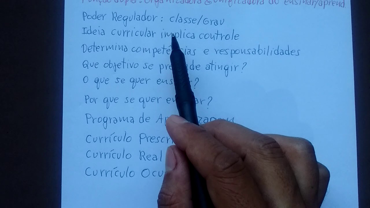 O que significa Currículo - José Gimeno SACRISTÁN