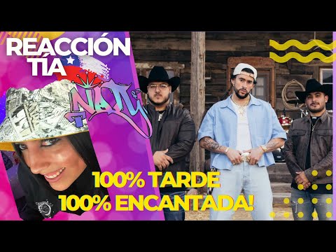 REACCIÓN - Grupo Frontera x Bad Bunny - un x100to (Video Oficial)