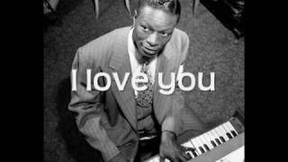 I Love You (For Sentimental Reasons) by Nat King Cole W/ Lyrics