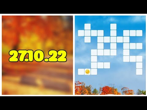 27.10.2022 Пазл дня, Кроссворд дня в игре Wow