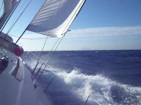 Exciting sail across the Straits of Gibraltar
