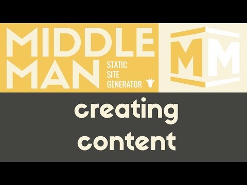 Creating Organizing Content | Middleman Static Site Generator | Tutorial 5