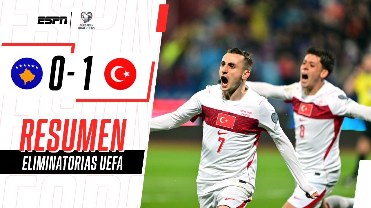 TURQUÍA VENCIÓ A KOSOVO, SE METIÓ AL MUNDIAL Y SERÁ RIVAL DE PARAGUAY | Kosovo 0-1 Turquía | RESUMEN